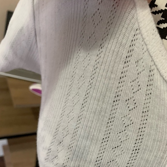 White see through shirt - Picture 4 of 9